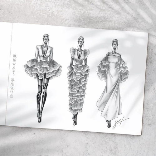 速寫線稿 時裝設計與產品效果圖的藝術融合