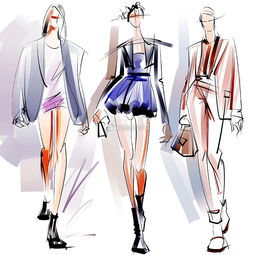 新浪微博 服裝畫與設(shè)計手稿的時尚互動新陣地